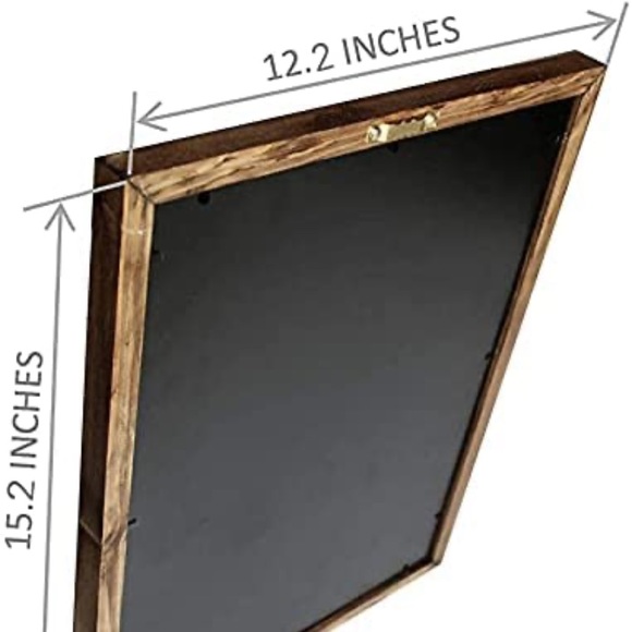 Set of 3 Rustic Geometric Mountain Pictures - Picture 4 of 4